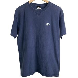 Vintage Starter Men’s Faded Navy Blue T-shirt